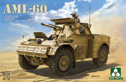 Przejdź do produktu TAKOM 2084 - 1:35 AML-60 French Light Armoured Car