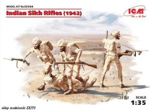 ICM 35564 - 1:35 Indian Sikh Rifles (1942)