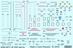 EDUARD D48026 - 1:48 Bf 109F stencils