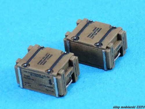 Przejdź do produktu LEGEND LF1298 - 1:35 WWII Cal.50 Wooden Ammo Crate set (10 szt)