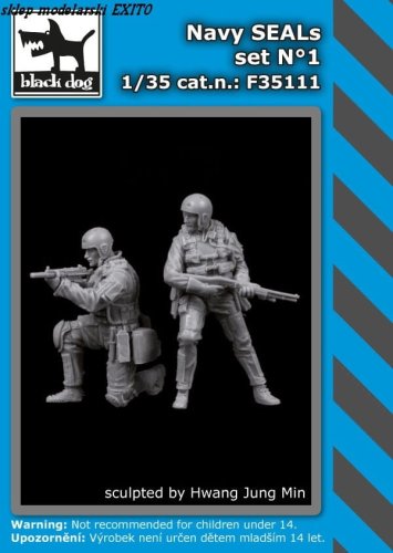 Przejdź do produktu BLACK DOG F35111 - 1:35 Navy SEALs set 1