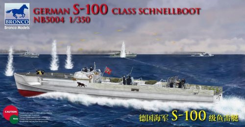 Przejdź do produktu BRONCO NB 5004 - 1:350 German S-100 Class Schnellboot