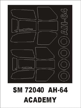 Przejdź do produktu MONTEX SM72040 - 1:72 AH-64