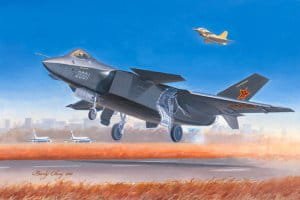 Przejdź do produktu TRUMPETER 01663 - 1:72 Chinese J-20 Mighty Dragon