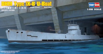 Przejdź do produktu HOBBY BOSS 83507 - 1:350 DKM Type lX-B U-Boat