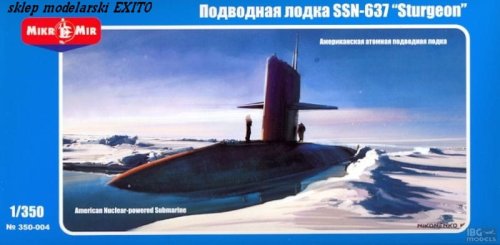 Przejdź do produktu MIKROMIR 350004 - 1:350 American nuclear submarine SSN-637 Sturgeon