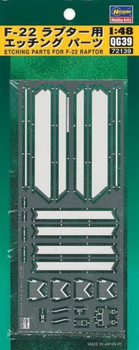 Przejdź do produktu HASEGAWA 72139 QG39 - 1:48 F-22 Raptor Photo Etched Parts