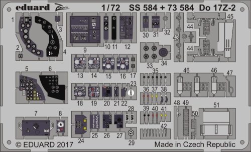 Przejdź do produktu EDUARD SS584 - 1:72 Do 17Z-2
