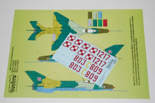 Przejdź do produktu MODELMAKER D48003 - 1:48 MiG-21f-13 in Polish Service vol.1