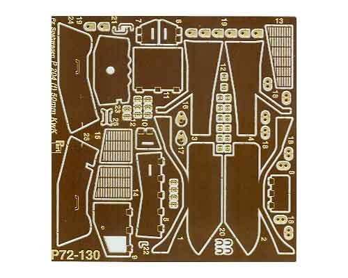 Przejdź do produktu PART P72130 - 1:72 Panzerspahwagen P 204 50 mm KwK