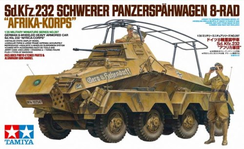 Przejdź do produktu TAMIYA 35297 - 1:35 Sd.Kfz.232 Africa-Corps