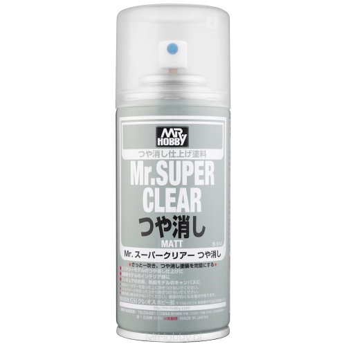 Przejdź do produktu Mr.Hobby B514 - Lakier matowy Mr. Super Clear Matt w sprayu 170 ml