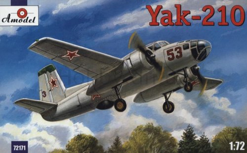 Przejdź do produktu AMODEL 72171 - 1:72 Yak 210