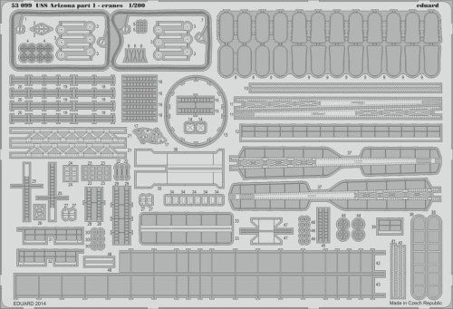 Przejdź do produktu EDUARD 53099 - 1:200 USS Arizona part 1 - cranes