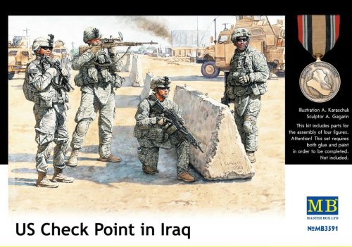 Przejdź do produktu MASTER BOX 3591 - 1:35 US Check Point in Iraq