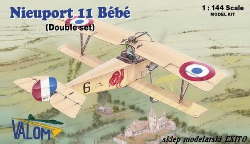 Przejdź do produktu VALOM 14413 - 1:144 Nieuport 11 Bebe - Double set
