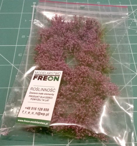 Przejdź do produktu FREON KW712F - Kępy kwiatów fioletowe 7-12 mm