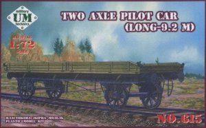 UNIMODELS 615 - 1:72 Two Axle Long Pilot Car