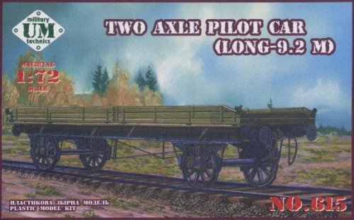 Przejdź do produktu UNIMODELS 615 - 1:72 Two Axle Long Pilot Car