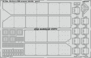 EDUARD 36280 - 1:35 Merkava IID armour shields