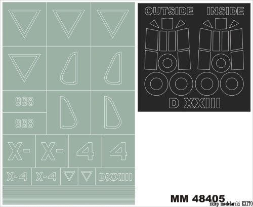 Przejdź do produktu MONTEX MM48405 - 1:48 Fokker D. XXIII