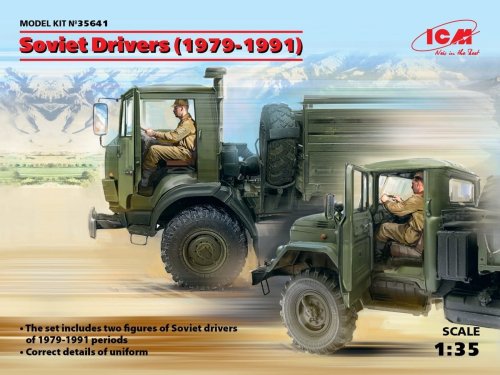 Przejdź do produktu ICM 35641 - 1:35 Soviet Drivers (1979-1991)
