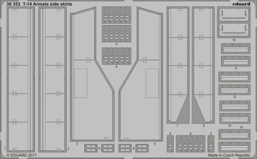 Przejdź do produktu EDUARD 36353 - 1:35 T-14 Armata side skirts