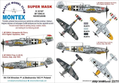 Przejdź do produktu MONTEX K32167 - 1:32 Bf-109 G-6