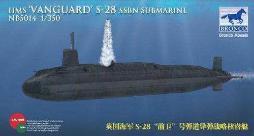 Przejdź do produktu BRONCO NB 5014 - 1:350 HMS-28 Vanguard SSBN Submarine