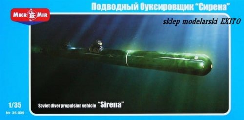 Przejdź do produktu MIKROMIR 35009 - 1:35 Soviet Diver Propulsion Vehicle Sirena