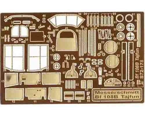 Przejdź do produktu PART S72178 - 1:72 Messerschmitt Bf-108B Tajfun