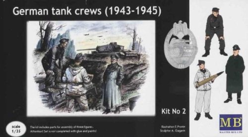 Przejdź do produktu MASTER BOX 3508 - 1:35 German tank crew (1943-1945)