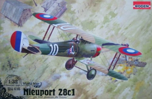 Przejdź do produktu RODEN 616 - 1:32 Nieuport 28