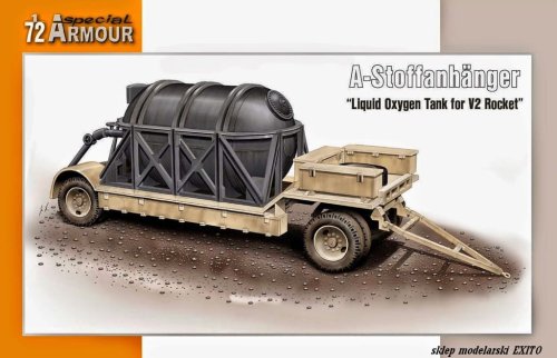 Przejdź do produktu SPECIAL HOBBY A72015 - 1:72 A-Stoffanhanger - Liquid Oxygen Tank for V2 Rocket