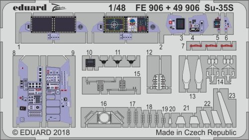 Przejdź do produktu EDUARD FE906 - 1:48 Su-35S