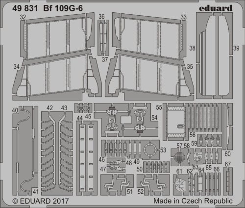 Przejdź do produktu EDUARD 49831 - 1:48 Bf 109G-6