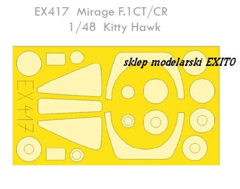 Przejdź do produktu EDUARD EX417 - 1:48 Mirage F.1CT/CR