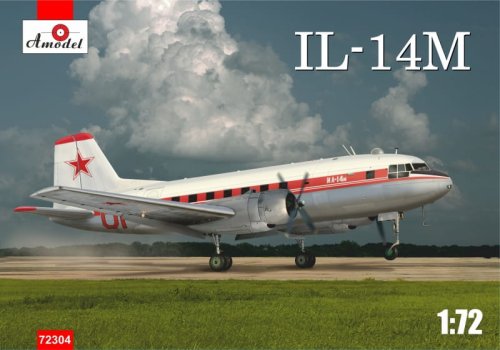 Przejdź do produktu AMODEL 72304 - 1:72 Ilyushin IL-14M