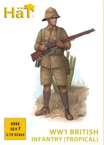 HAT 8293 - 1:72 WWI British Infantry (Tropical)