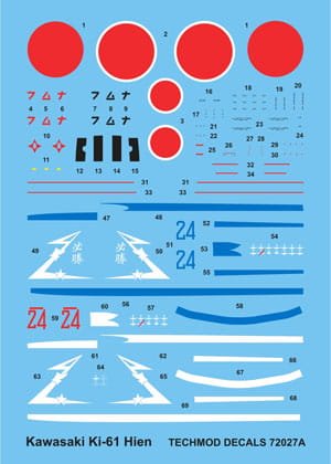 Przejdź do produktu TECHMOD 72027 - 1:72 Kawasaki Ki-61-I Hien