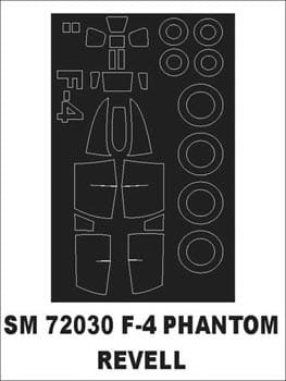 Przejdź do produktu MONTEX SM72030 - 1:72 F-4/RF-4 Phantom