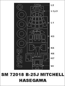 Przejdź do produktu MONTEX SM72018 - 1:72 B-25 J Mitchell