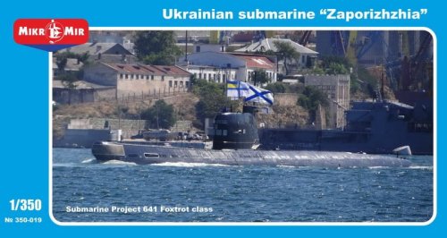 Przejdź do produktu MIKROMIR 350019 - 1:350 Ukrainian Submarine Zaporizhzhia Foxtrot class pr. 641