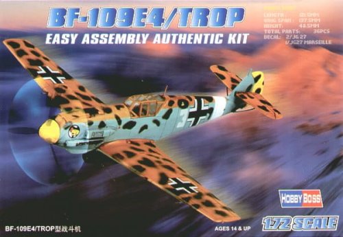 Przejdź do produktu HOBBY BOSS 80261 - 1:72 Bf-109 E4/Trop