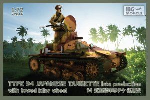 IBG 72044 - 1:72 Type 94 Japanese Tankette late production with towed idler wheel