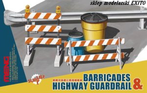 MENG MODEL SPS013 - 1:35 Barricades & Highway Guardrail