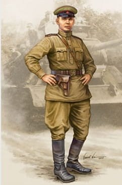 Przejdź do produktu TRUMPETER 00704 - 1:16 WW II Soviet Officer Vol.2