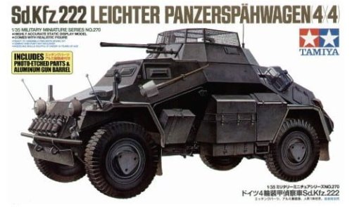 Przejdź do produktu TAMIYA 35270 - 1:35 Sd.Kfz. 222 Leichter Panzerspahwagen 4x4