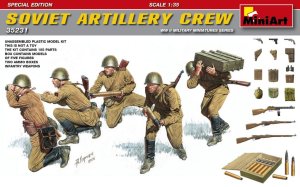 MINIART 35231 - 1:35 Soviet Artillery Crew Special Edition