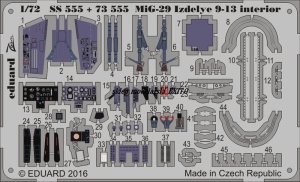 EDUARD 73555 - 1:72 MiG-29 Izdelye 9-13